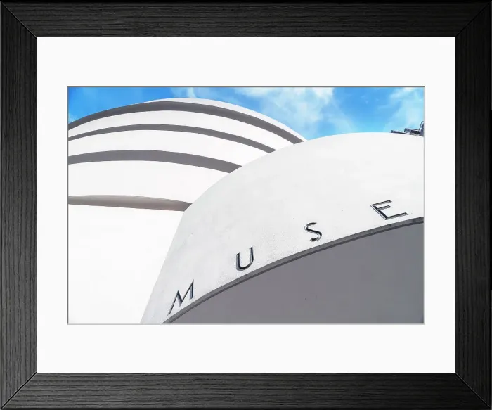 Framed Print : New York, New York City, Manhattan, Guggenheim Museum Framed Print : New York, New York City, Manhattan, Guggenheim Museum