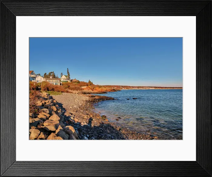 Framed Print : Maine, York, Cape Neddick, Nubble Point at Sohier Park Framed Print : Maine, York, Cape Neddick, Nubble Point at Sohier Park