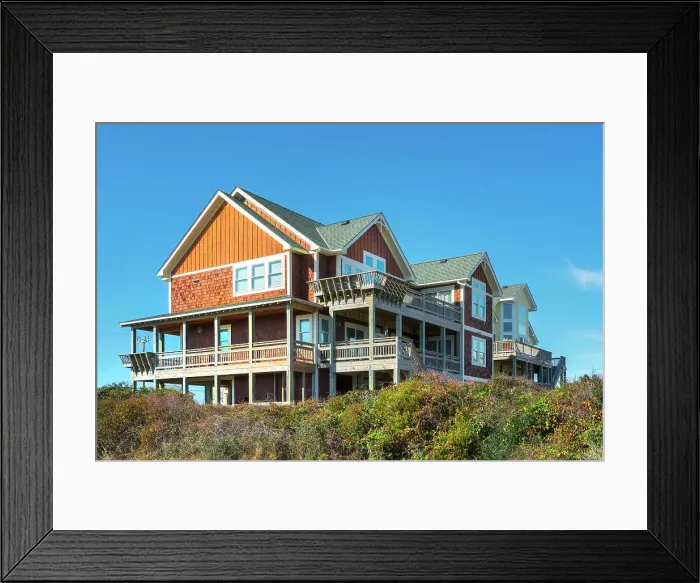 Framed Print : North Carolina, Outer Banks, Nags Head