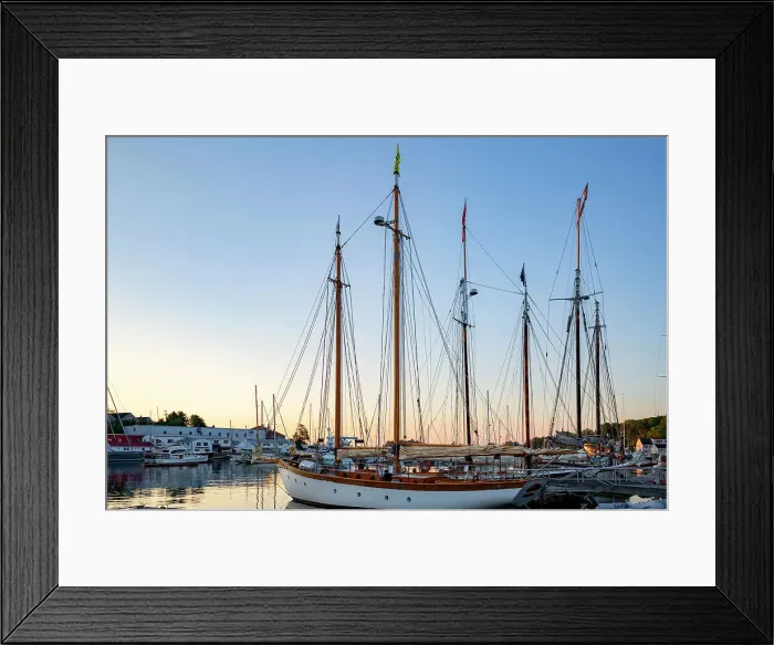 Framed Print : Maine, Camden, Camden harbor Framed Print : Maine, Camden, Camden harbor