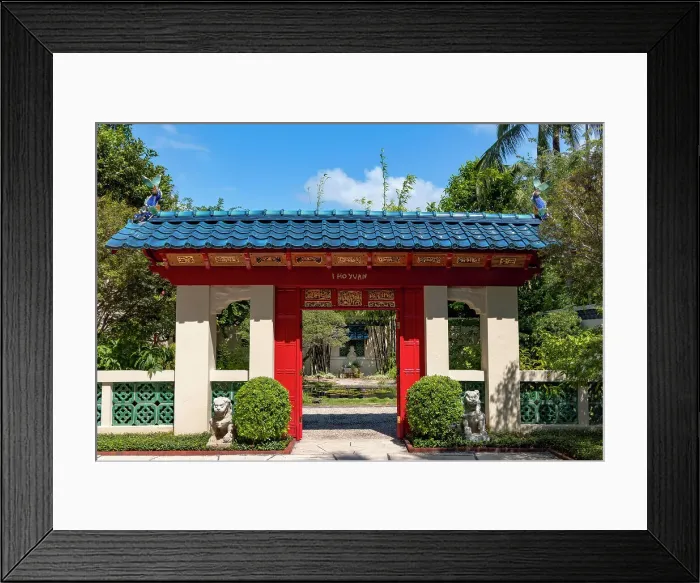 Framed Print : Florida, Palm Beach, The Society of the Four Arts Botanical Gardens Framed Print : Florida, Palm Beach, The Society of the Four Arts Botanical Gardens