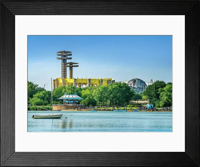 Framed Print : New York City, Queens, Flushing Meadows Park Framed Print : New York City, Queens, Flushing Meadows Park