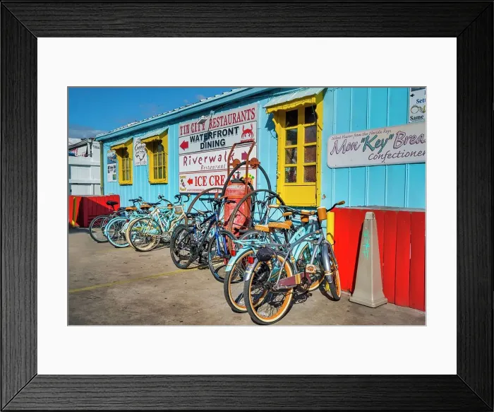 Framed Print : Florida, Naples, Tin City Framed Print : Florida, Naples, Tin City