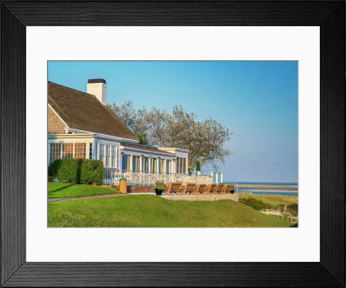 Framed Print : Massachusetts, Cape Cod, Chatham Beach & Tennis Club Framed Print : Massachusetts, Cape Cod, Chatham Beach & Tennis Club