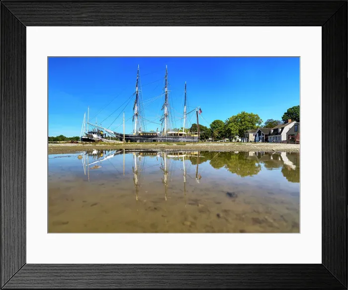 Framed Print : Connecticut, Mystic Seaport Museum, Open Air Museum Framed Print : Connecticut, Mystic Seaport Museum, Open Air Museum