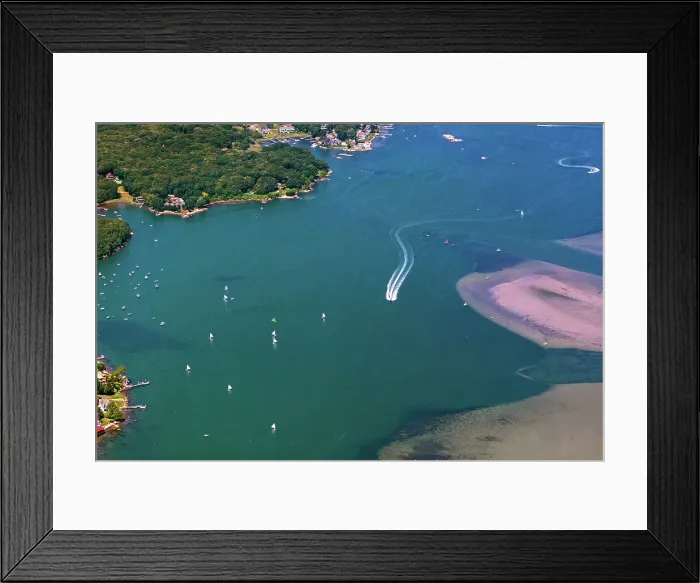 Framed Print : Rhode Island, Quonochontaug Pond Framed Print : Rhode Island, Quonochontaug Pond