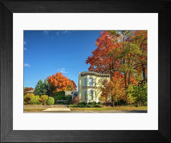 Framed Print : New York, Saratoga Springs, Historical Architecture Framed Print : New York, Saratoga Springs, Historical Architecture