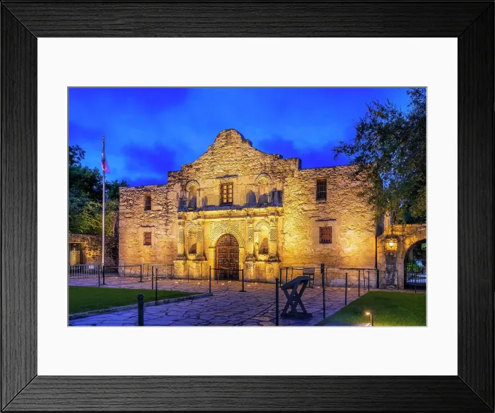 Framed Print : Texas, San Antonio, The Alamo Framed Print : Texas, San Antonio, The Alamo