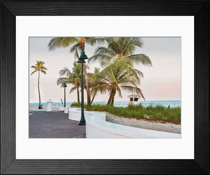 Framed Print : Florida, South Florida, Fort Lauderdale Beach, near Las Olas Framed Print : Florida, South Florida, Fort Lauderdale Beach, near Las Olas