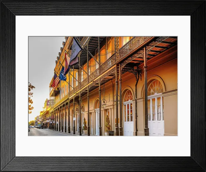Framed Print : USA, Louisiana, New Orleans, French Quarter Framed Print : USA, Louisiana, New Orleans, French Quarter