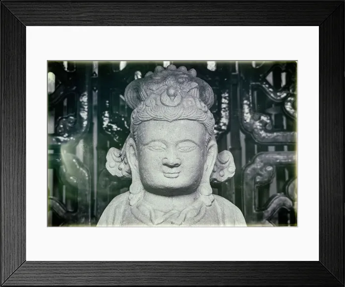 Framed Print : Portrait of deity