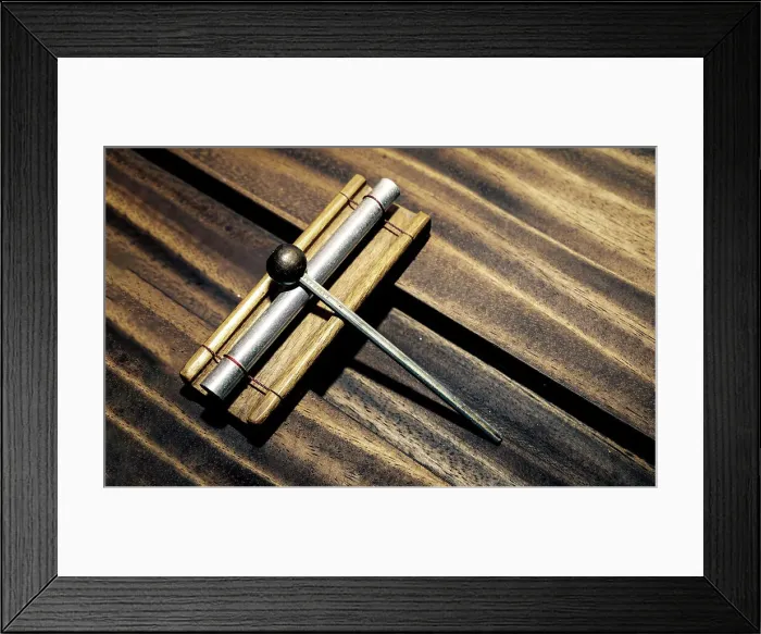 Framed Print : Meditation Chime Single Bell