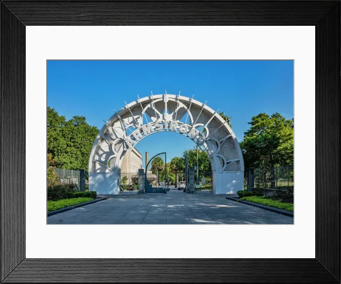 Framed Print : Louisiana, New Orleans, Louis Armstrong Park