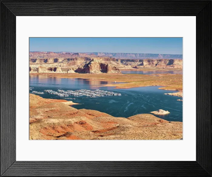 Framed Print : Arizona, Glen Canyon National Recreational Area, Lake Powell Framed Print : Arizona, Glen Canyon National Recreational Area, Lake Powell