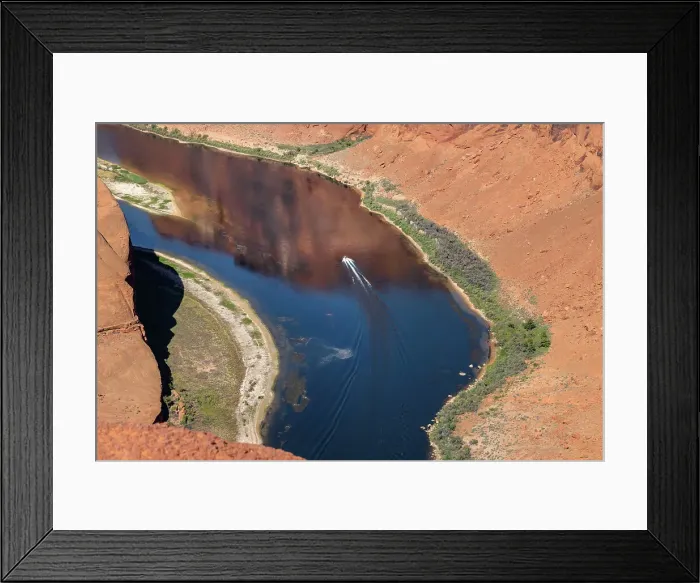 Framed Print : Arizona, Horseshoe Bend, Colorado River Framed Print : Arizona, Horseshoe Bend, Colorado River