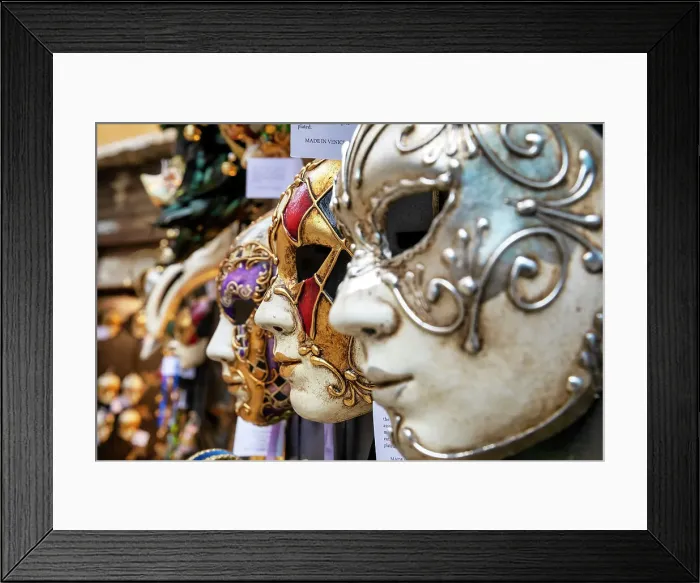 Framed Print : Italy, Venice, venetian masks Framed Print : Italy, Venice, venetian masks