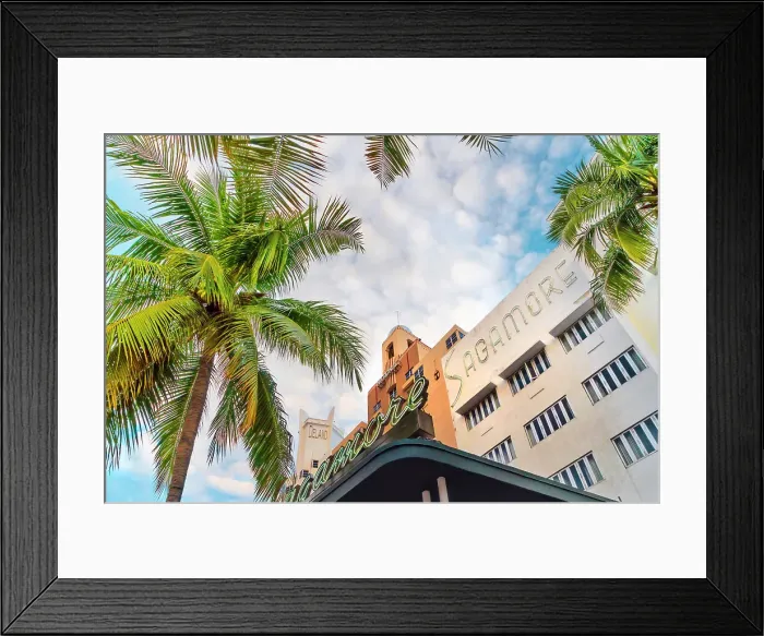 Framed Print : Florida, Miami Beach, South Beach, the Sagamore Hotel Framed Print : Florida, Miami Beach, South Beach, the Sagamore Hotel