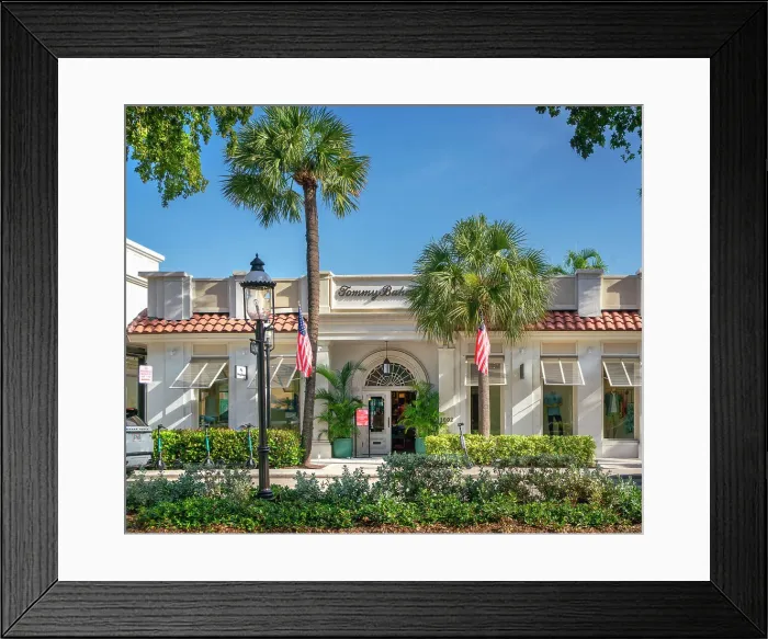 Framed Print : Florida, South Florida, Fort Lauderdale, Las Olas Boulevard, Tommy Bahama clothing store Framed Print : Florida, South Florida, Fort Lauderdale, Las Olas Boulevard, Tommy Bahama clothing store