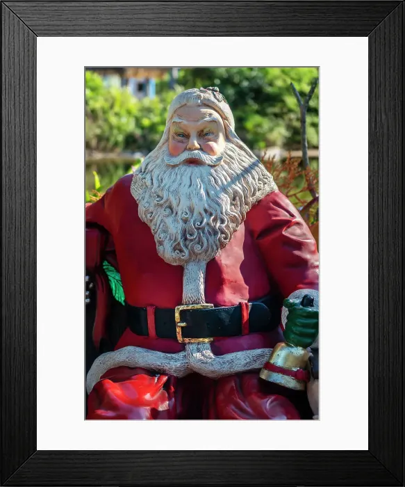 Framed Print : Close up of Santa Claus Framed Print : Close up of Santa Claus
