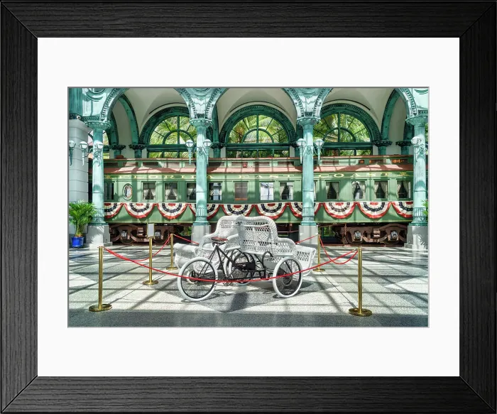 Framed Print : Florida, South Florida, Palm Beach, the Flagler Kenan Pavilion, part of the Henry Morrison Flagler Museum