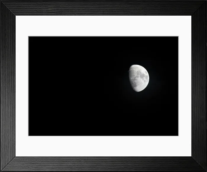 Framed Print : Closeup of moon Framed Print : Closeup of moon
