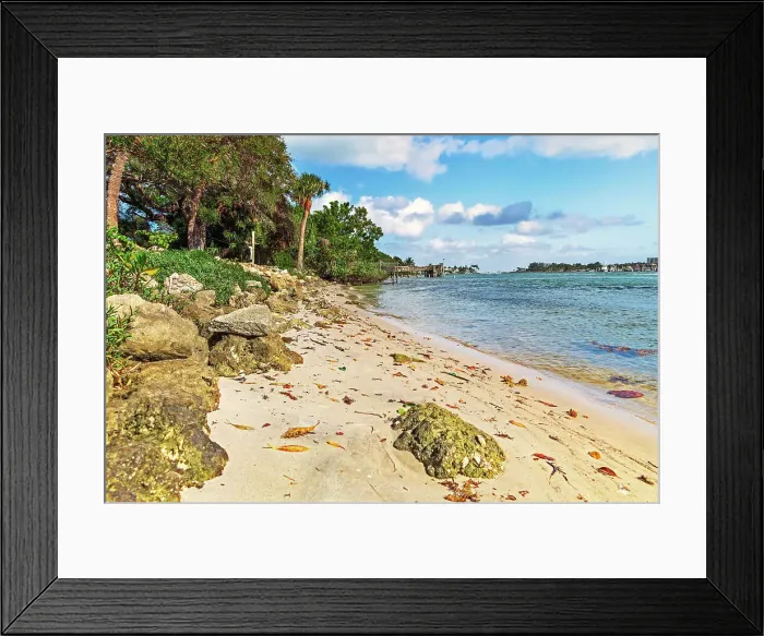 Framed Print : Florida, Jupiter, beach Framed Print : Florida, Jupiter, beach