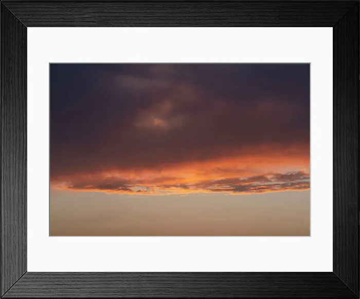 Framed Print : Dramatic cloud in the evening sky Framed Print : Dramatic cloud in the evening sky