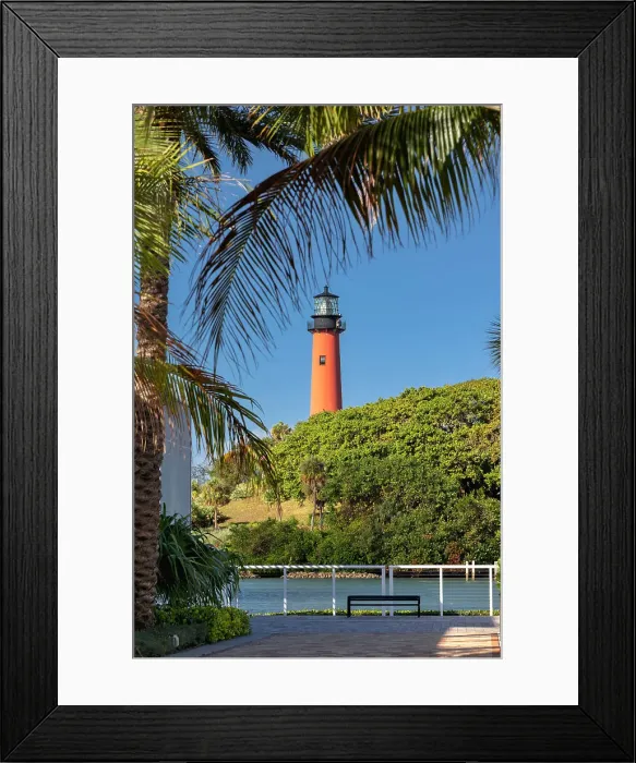 Framed Print : Florida, South Florida, Jupiter, Inlet Light Framed Print : Florida, South Florida, Jupiter, Inlet Light