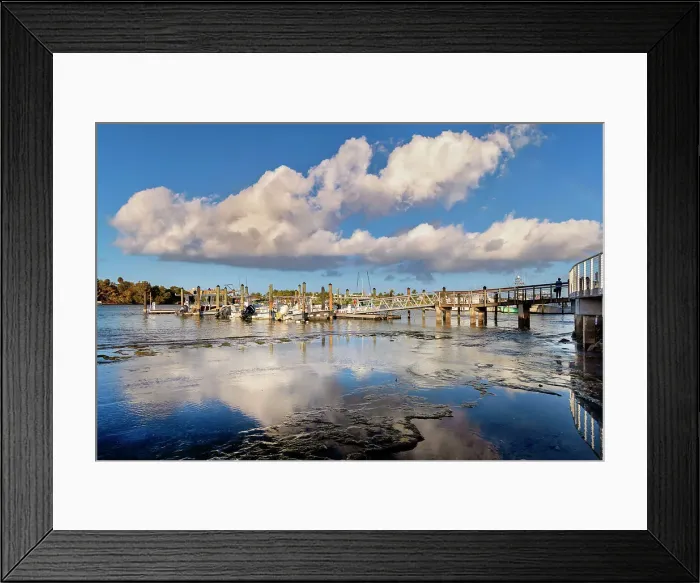 Framed Print : Florida, South Florida, Jupiter, Pier Framed Print : Florida, South Florida, Jupiter, Pier