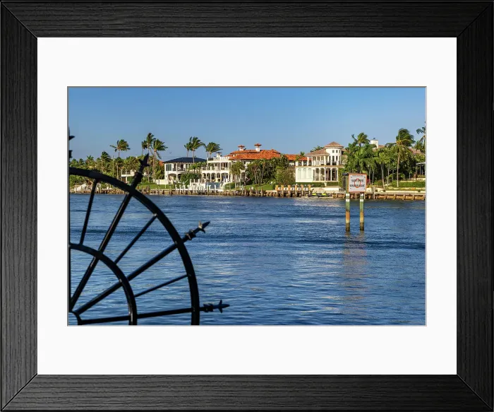 Framed Print : Florida, Boca Raton, Intercoastal Framed Print : Florida, Boca Raton, Intercoastal