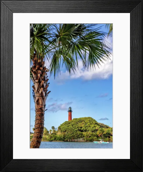 Framed Print : Florida, South Florida, Jupiter, Inlet Light Framed Print : Florida, South Florida, Jupiter, Inlet Light