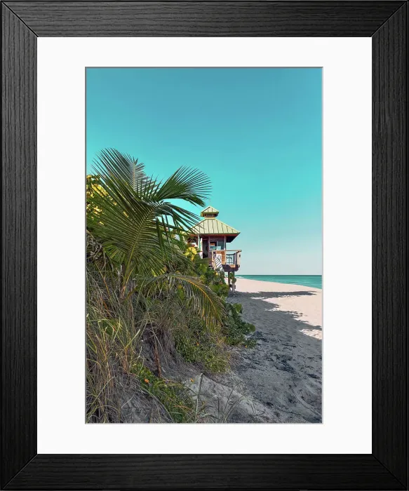 Framed Print : Florida, South Florida, Boca Raton, Red Reef Park, beach entrance Framed Print : Florida, South Florida, Boca Raton, Red Reef Park, beach entrance