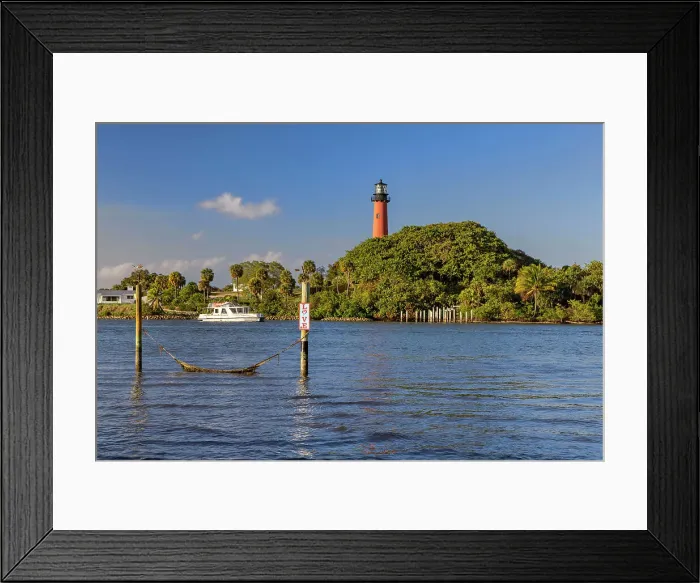 Framed Print : Florida, South Florida, Jupiter, Inlet Light Framed Print : Florida, South Florida, Jupiter, Inlet Light