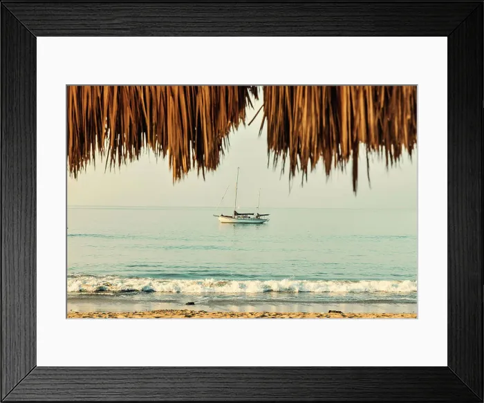 Framed Print : Mexico, Nayarit, Beach scene at La Manzanilla beach Framed Print : Mexico, Nayarit, Beach scene at La Manzanilla beach