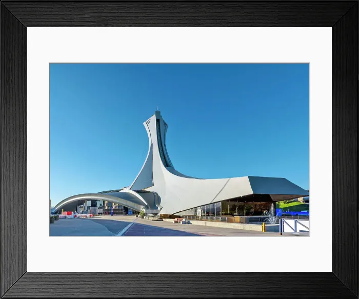 Framed Print : Canada, Quebec, Montreal, Olympic Stadium Framed Print : Canada, Quebec, Montreal, Olympic Stadium