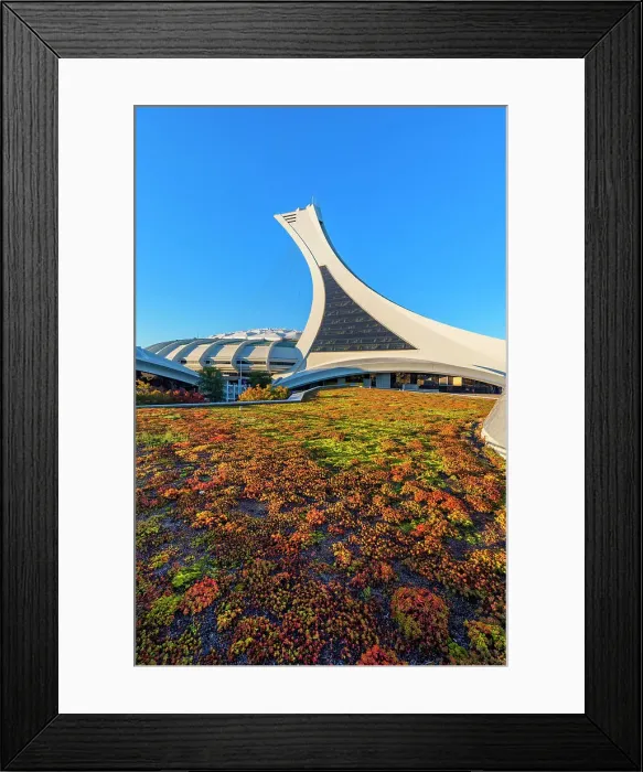 Framed Print : Canada, Quebec, Montreal, Olympic Stadium, tower Framed Print : Canada, Quebec, Montreal, Olympic Stadium, tower