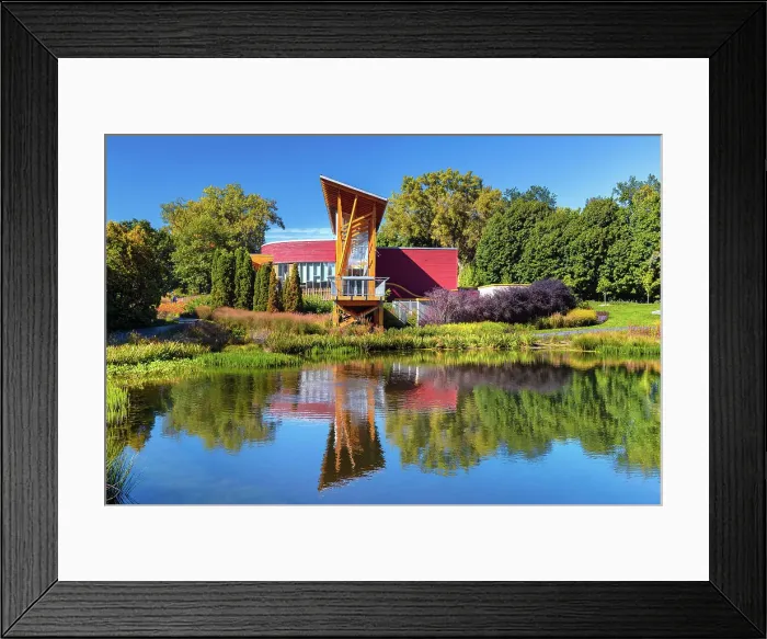 Framed Print : Canada, Quebec, Montreal, Frederic Back Tree Pavilion Framed Print : Canada, Quebec, Montreal, Frederic Back Tree Pavilion