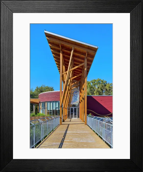 Framed Print : Canada, Quebec, Montreal, Frederic Back Tree Pavilion Framed Print : Canada, Quebec, Montreal, Frederic Back Tree Pavilion