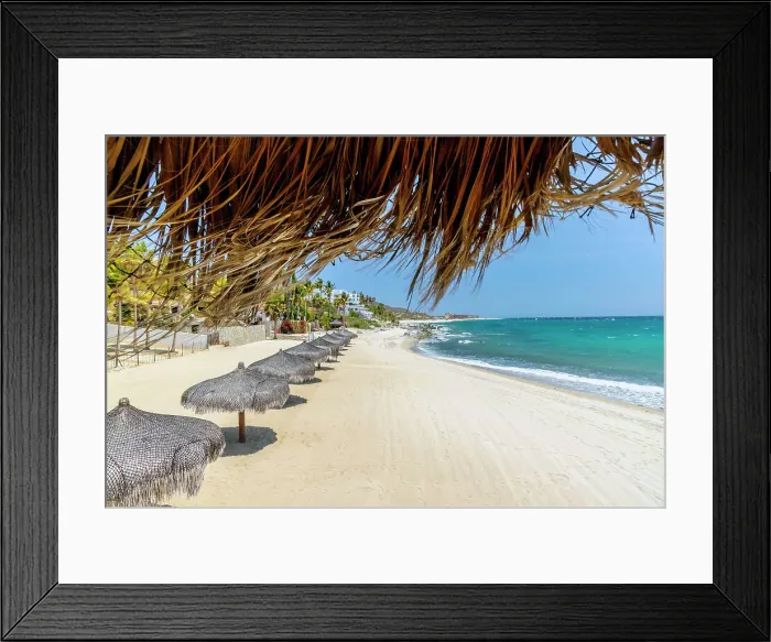 Framed Print : Mexico, Baja California Sur, Los Barriles beach Framed Print : Mexico, Baja California Sur, Los Barriles beach