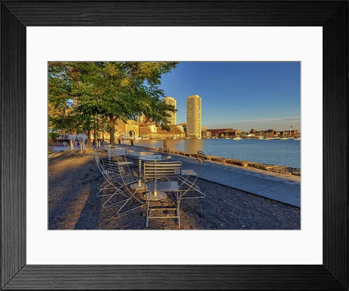 Framed Print : Massachusetts, Boston, Fan Pier Park Framed Print : Massachusetts, Boston, Fan Pier Park