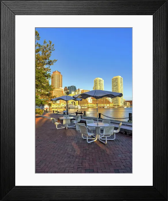 Framed Print : Massachusetts, Boston, Fan Pier Park Framed Print : Massachusetts, Boston, Fan Pier Park