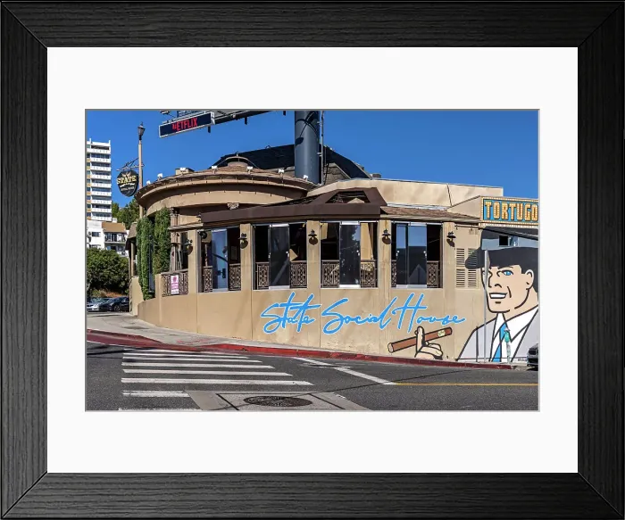 Framed Print : California, West Hollywood, State Social House Framed Print : California, West Hollywood, State Social House