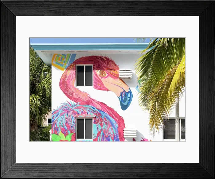 Framed Print : EDITORIAL USE ONLY. Florida, South Florida, Hollywood Beach, The Marlin Beachside aparthotel Framed Print : EDITORIAL USE ONLY. Florida, South Florida, Hollywood Beach, The Marlin Beachside aparthotel