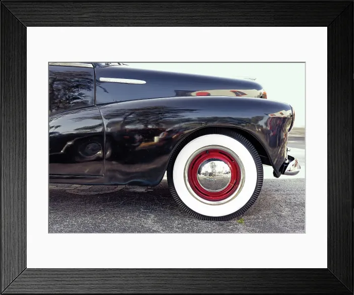 Framed Print : 1948 Chevrolet Fleetline Aerosedan