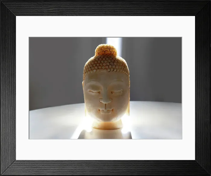 Framed Print : Still life of Budha statue Framed Print : Still life of Budha statue