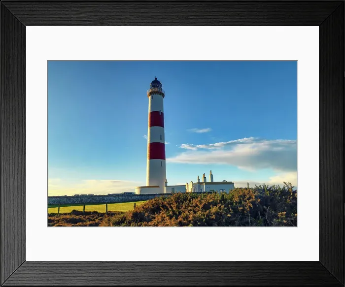 Framed Print : United Kingdom, Scotland, Great Britain, North sea, Highlands, British Isles, Highland, Easter Ross, Tarbat Ness Lighthouse