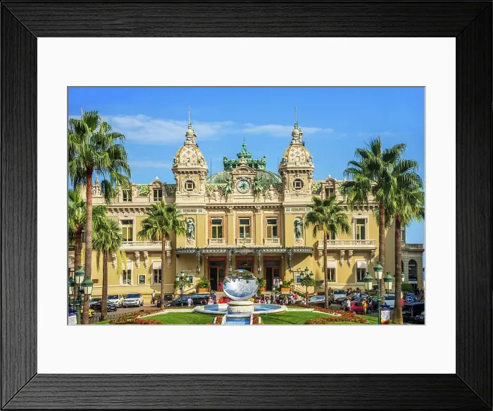 Framed Print : Monaco, Monte Carlo Casino Framed Print : Monaco, Monte Carlo Casino