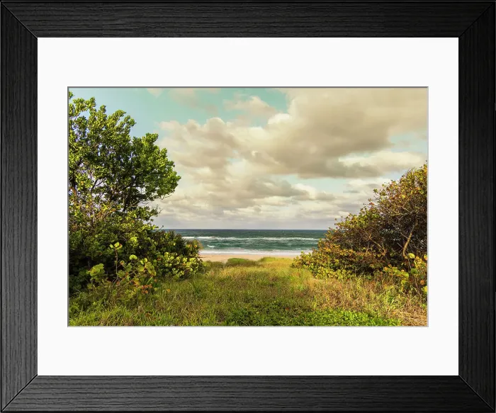 Framed Print : Florida, Boca Raton, Beach