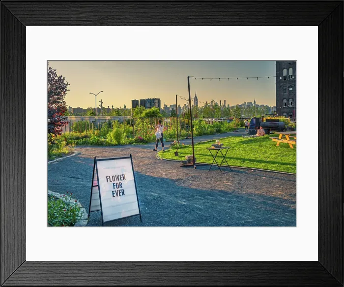 Framed Print : New York City, Brooklyn, Williamsburg, Havemeyer Park Framed Print : New York City, Brooklyn, Williamsburg, Havemeyer Park