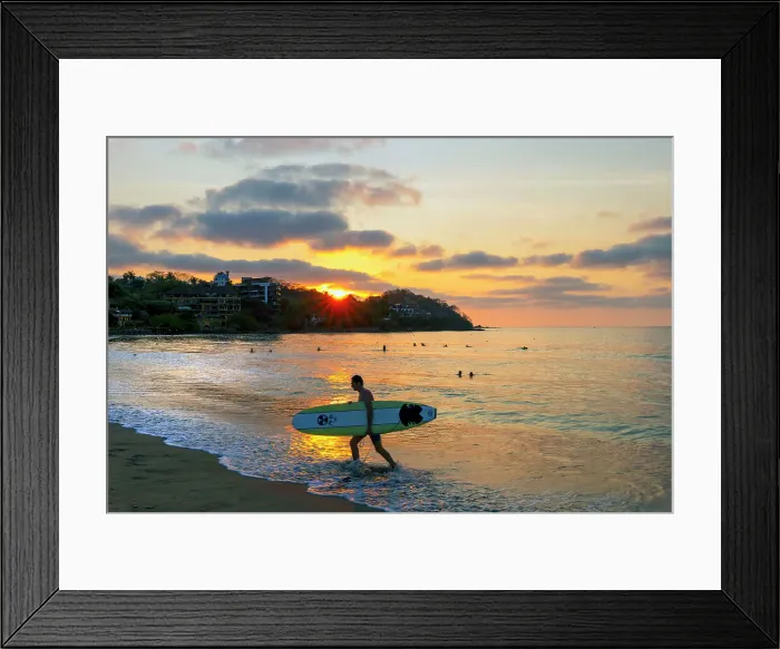 Framed Print : Mexico, Nayarit, Sayulita, Sayulita Beach Framed Print : Mexico, Nayarit, Sayulita, Sayulita Beach